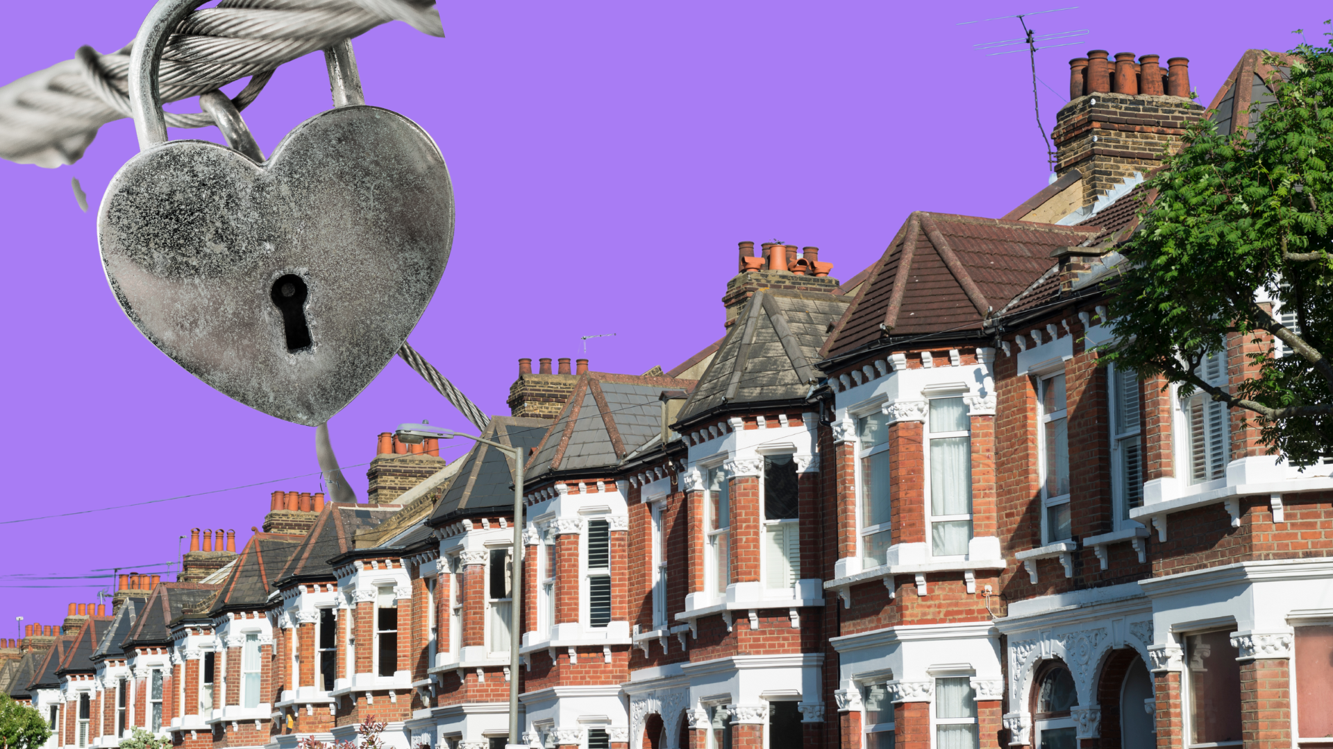 houses with lock and key
